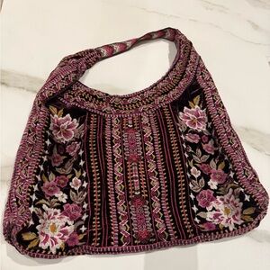 Johnny Was hobo bag. Perfect condition